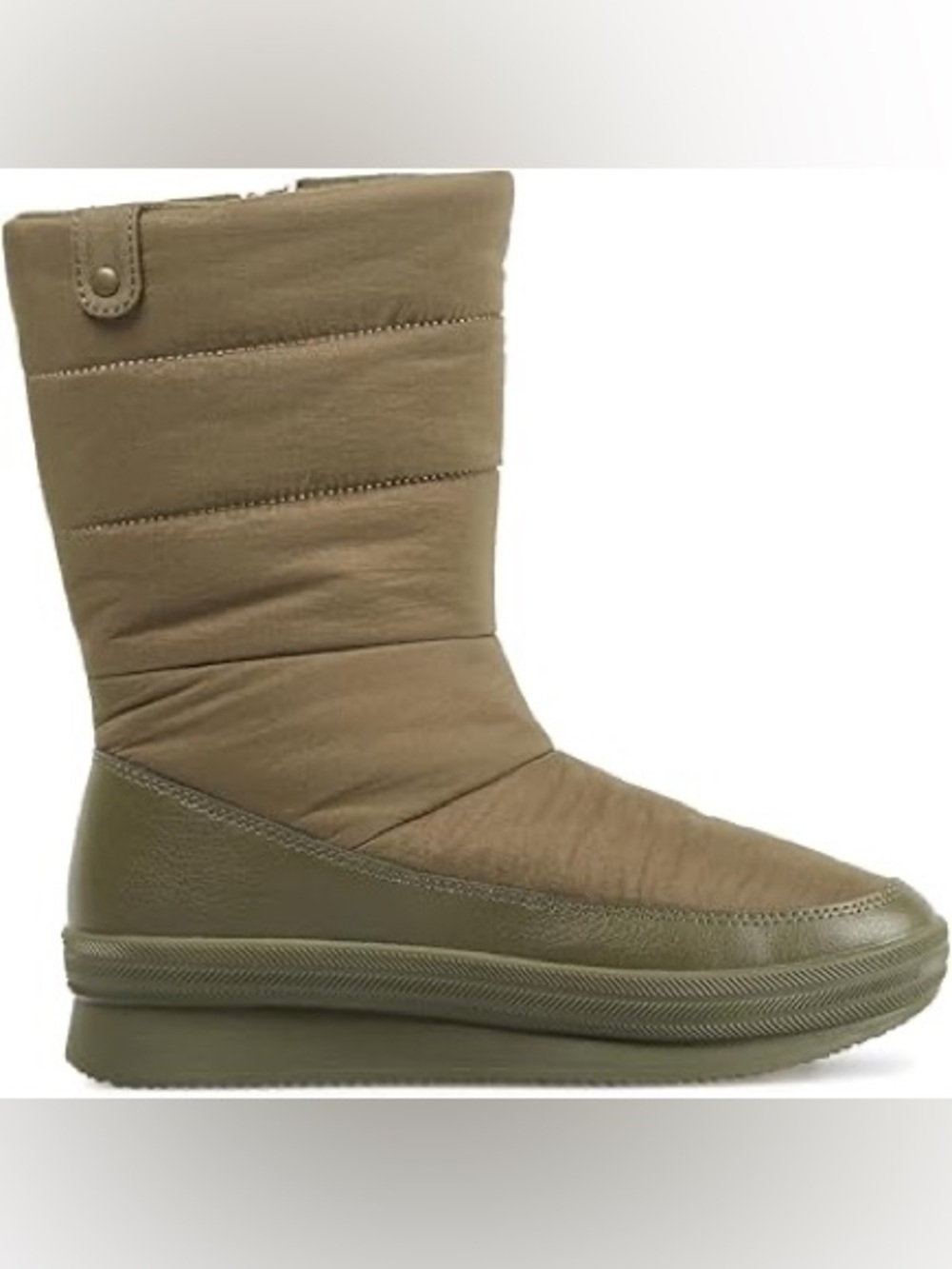 Keds Apres Women's Olive Puff-Style Winter Boot
